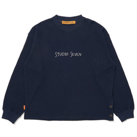Side Button Waffle LS Tee