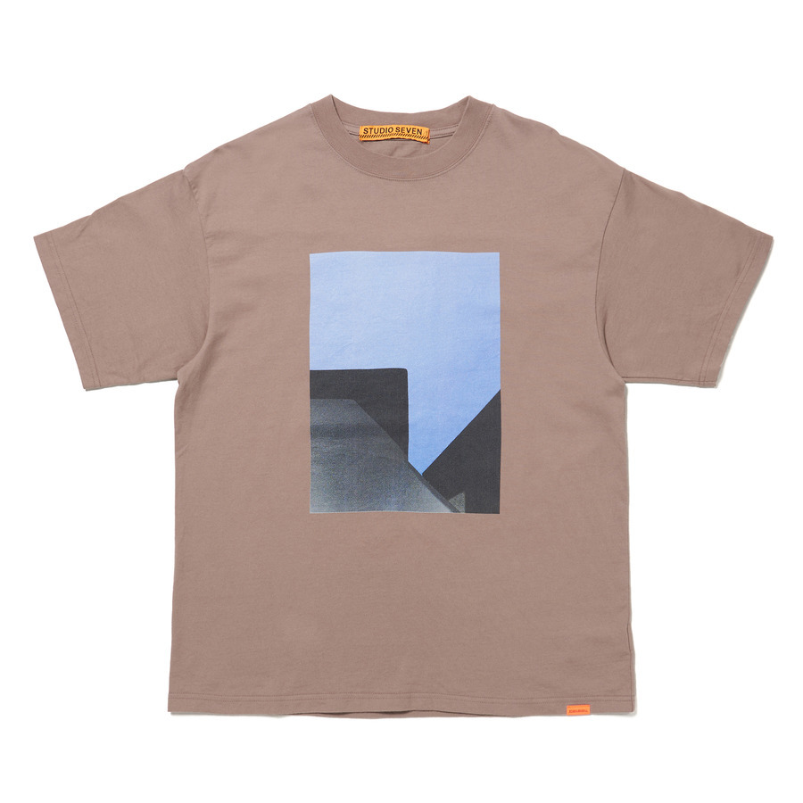 Abstract Graphic Printed SS Tee | STUDIO SEVEN (スタジオ セブン)