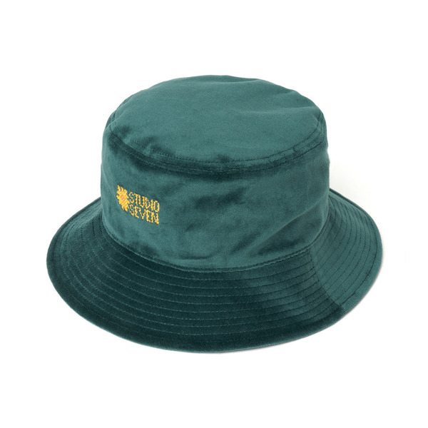 Velour Bucket Hat 詳細画像 Green 1