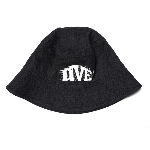 DIVE EMB Denim Hat 詳細画像 Black 1