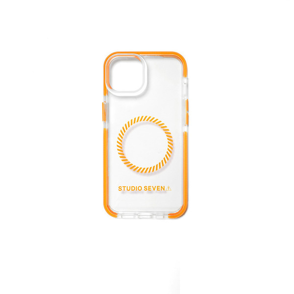 Clear iPhone Case For 13/14 詳細画像 Orange 1