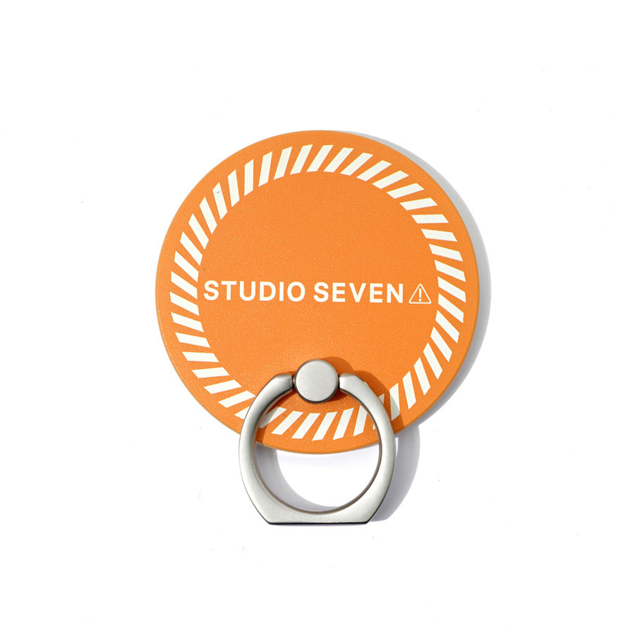 Circle Caution Logo iRing Mag | STUDIO SEVEN (スタジオ セブン)