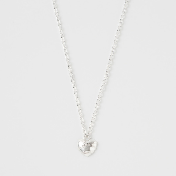 Caution Heart Necklace SLV 詳細画像 Silver 1