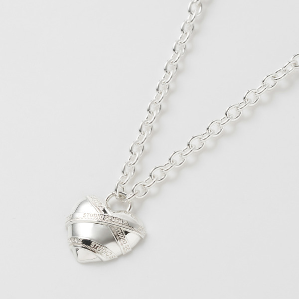 Caution Heart Necklace SLV 詳細画像 Silver 2