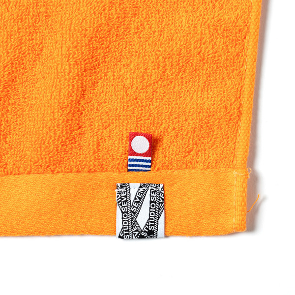 Caution Logo Beach Towel 詳細画像 Orange 5