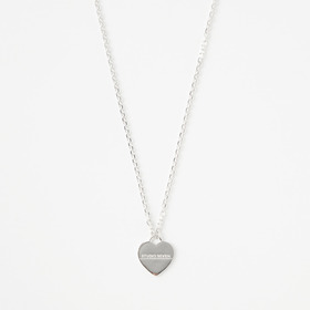 Plate Heart Necklace SLV 詳細画像