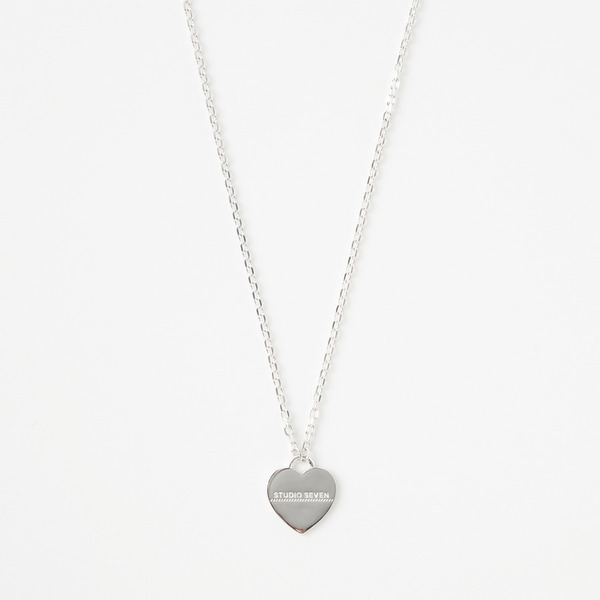 Plate Heart Necklace SLV 詳細画像 Silver 1