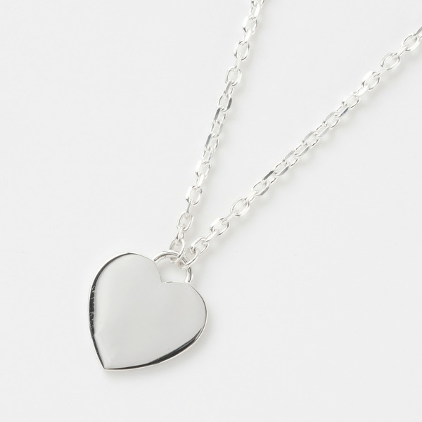 Plate Heart Necklace SLV 詳細画像 Silver 3