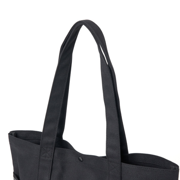 Canvas Combination Tote Bag 詳細画像 Black 11