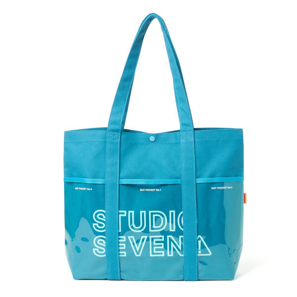 Canvas Combination Tote Bag 詳細画像 Emerald Green 1