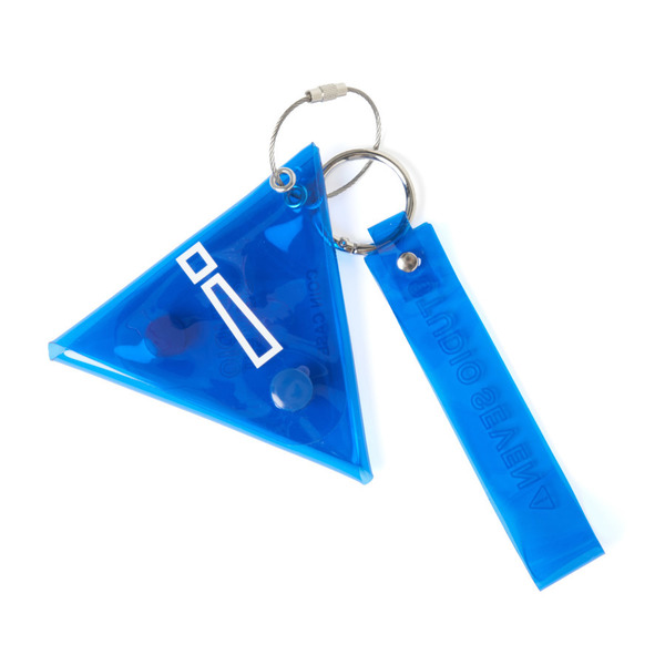 Triangle Coin Case 詳細画像 Blue 1