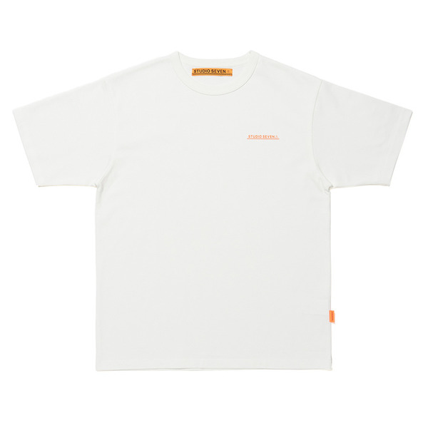 STUDIO SEVEN PACK T-Shirts | CAUTION LOGO 詳細画像 White 3