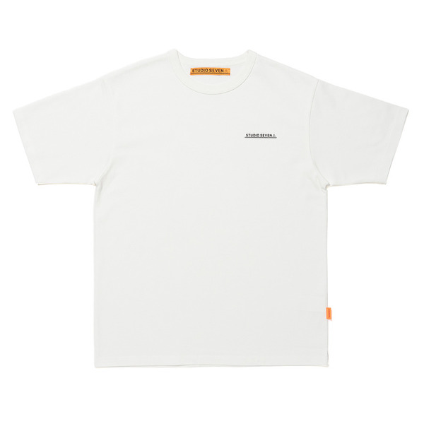 STUDIO SEVEN PACK T-Shirts | CAUTION LOGO 詳細画像 White 4