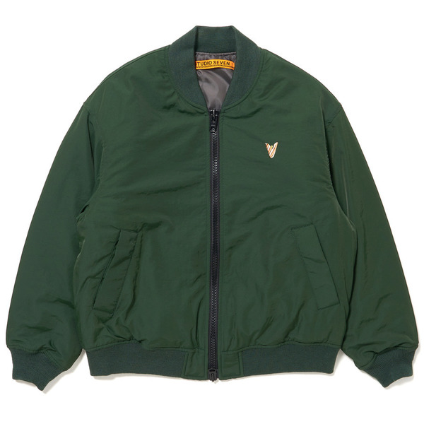 Filled Bomber Jacket 詳細画像 Green 1