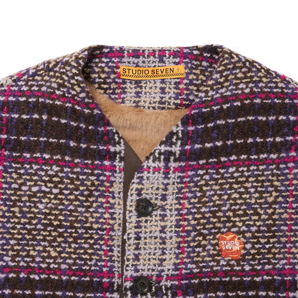 Tweed Light Blouson 詳細画像 Purple 1