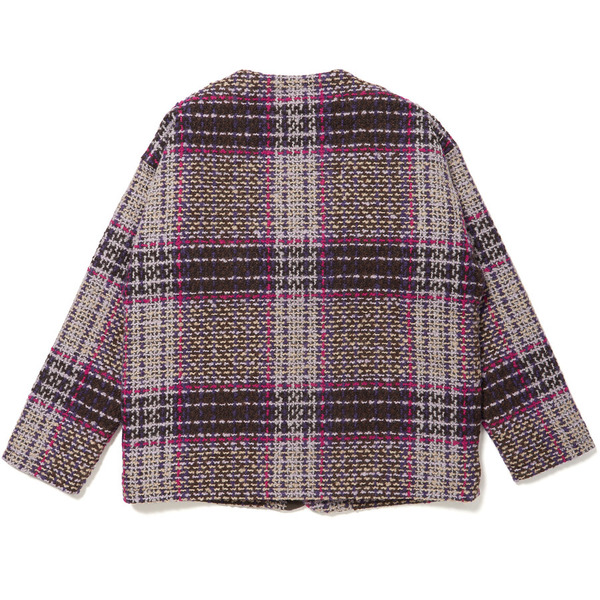 Tweed Light Blouson 詳細画像 Purple 9