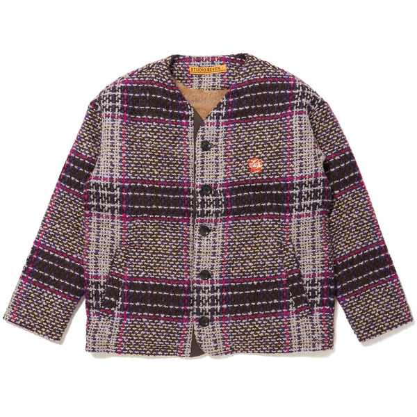 Tweed Light Blouson 詳細画像 Purple 1