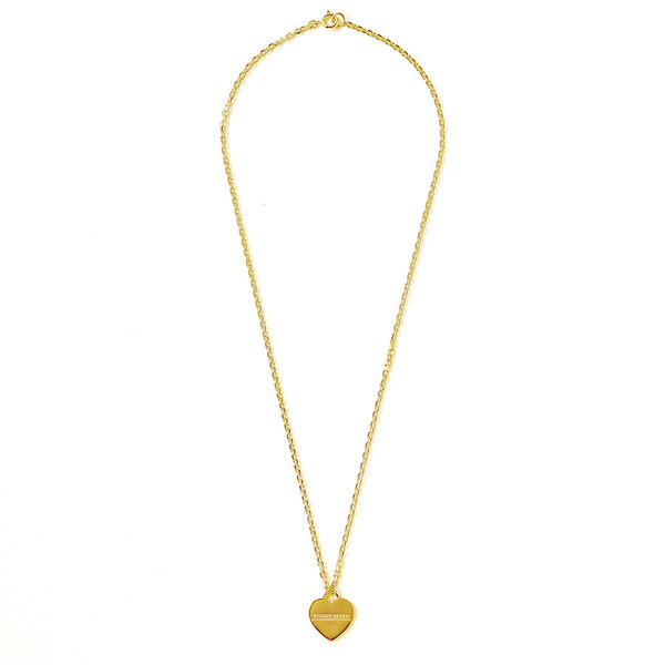 Plate Heart Necklace GLD 詳細画像 Gold 1