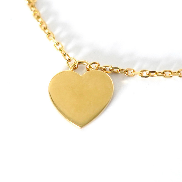 Plate Heart Bracelet GLD 詳細画像 Gold 3