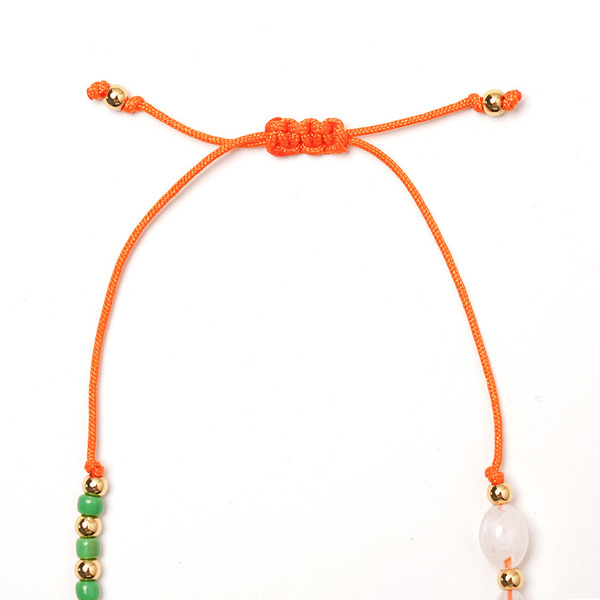 STUDIO SEVEN Charm Bracelet 詳細画像 Orange x Gold 8