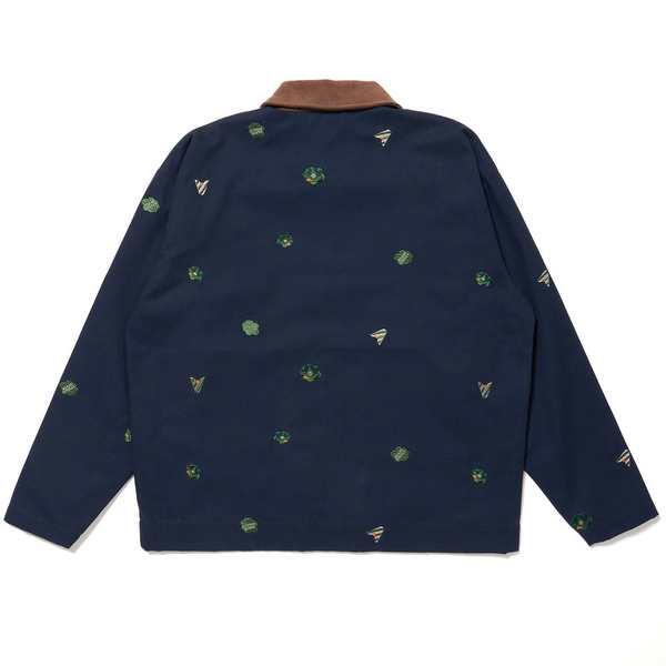 All Over Embroidery Blouson 詳細画像 Navy 1