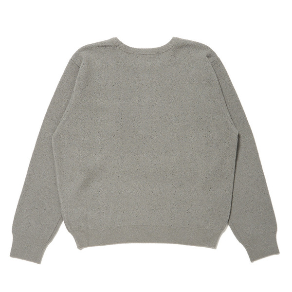 V Flower Crew Neck Knit 詳細画像 Brown 4