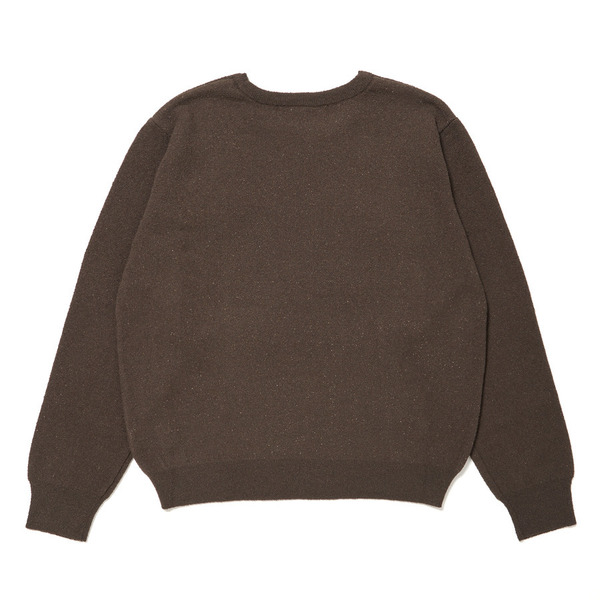 V Flower Crew Neck Knit 詳細画像 H.Grey 7