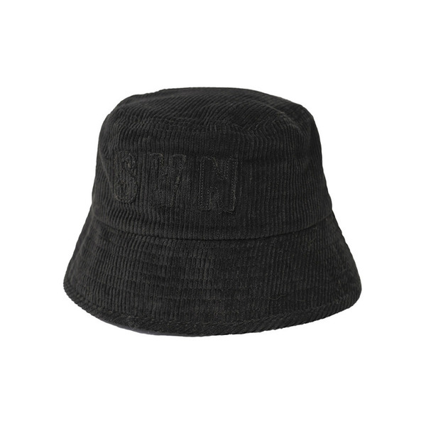 Corduroy SVN Bucket Hat 詳細画像 Black 1