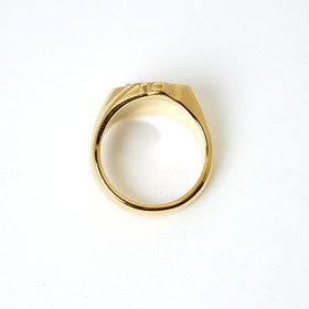 Flower Signet Ring GLD 詳細画像