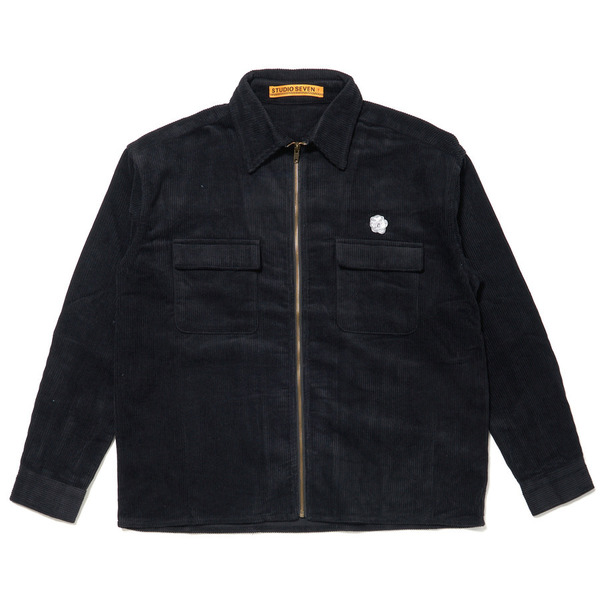 Corduroy Zip-up Shirt 詳細画像 C.Grey 1