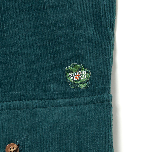 Corduroy Big Pocket Pants 詳細画像 Green 9