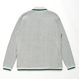 Waffle Knit Half Button Shirt 詳細画像