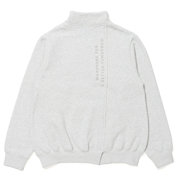 Half Zip Sweat Shirt 詳細画像 H.Grey 2