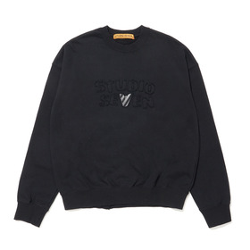 V Flower Crew Neck Sweat