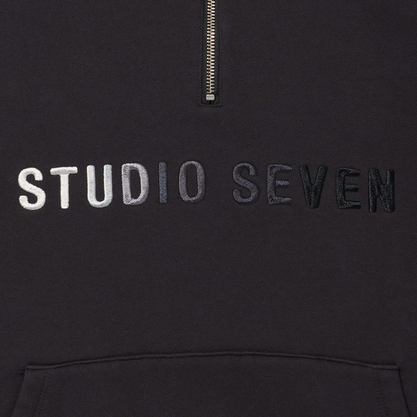 Round Silhouette Hoodie 詳細画像 Black 11