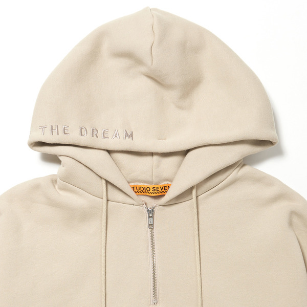 Round Silhouette Hoodie 詳細画像 Light Beige 3