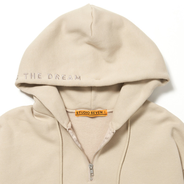 Round Silhouette Hoodie 詳細画像 Light Beige 4