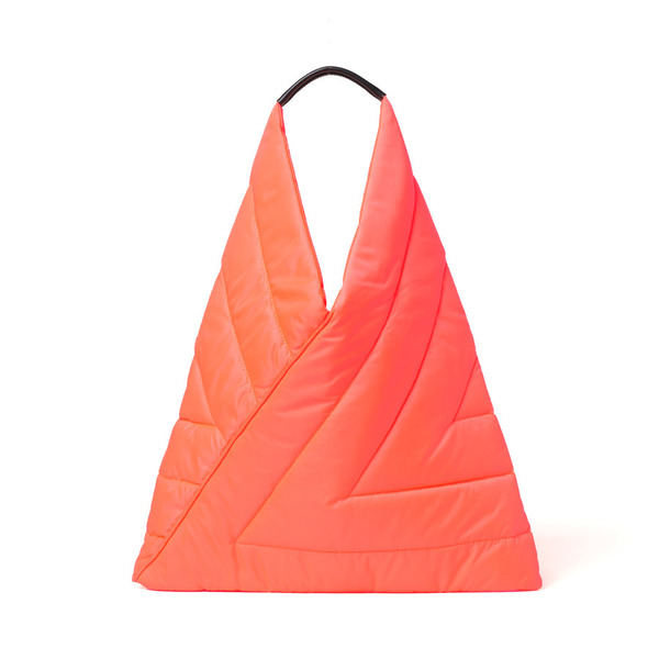 Quilting Triangle Bag 詳細画像 Orange 1