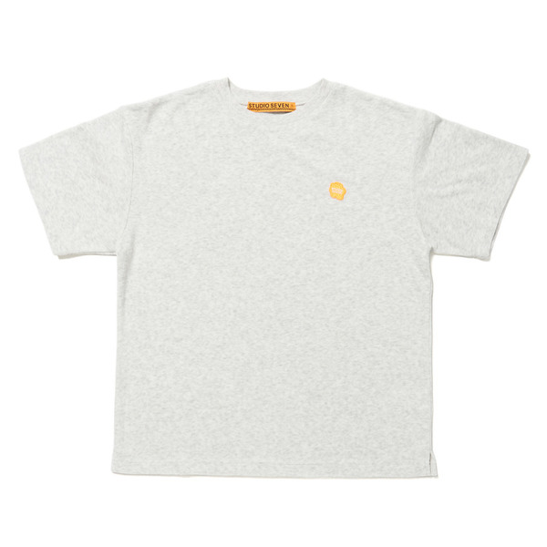 Pile Flower Point SS T-shirt 詳細画像 H.Grey 1