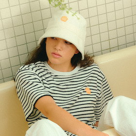 Pile Flower Point Bucket Hat 詳細画像