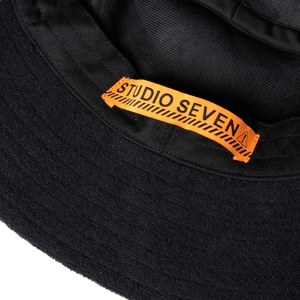 Pile Flower Point Bucket Hat 詳細画像 Black 9