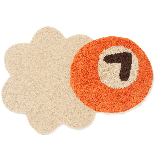 STUDIO SEVEN x MIYOSHI RUG Entrance Rug 7 Ball 詳細画像 Beige 1