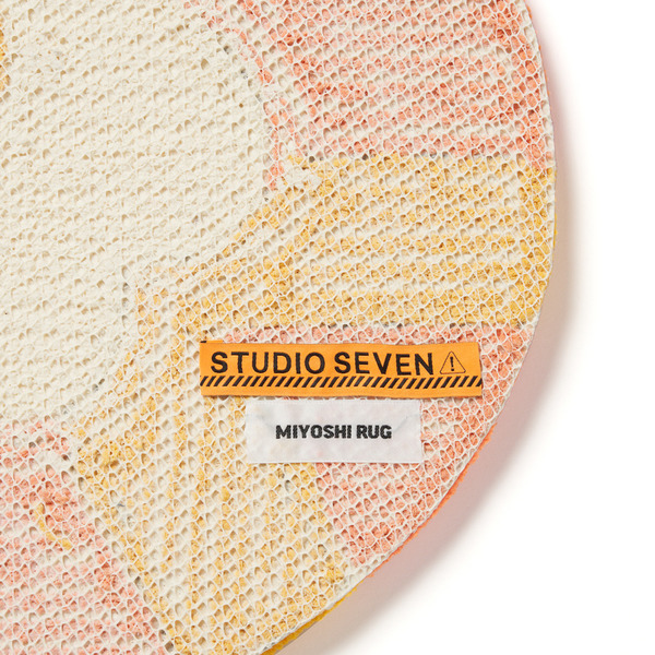 STUDIO SEVEN x MIYOSHI RUG Chair Rug 詳細画像 7 Ball(Beige) 14