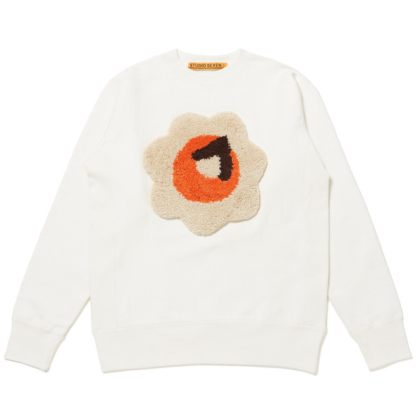 STUDIO SEVEN x MIYOSHI RUG Sweat 詳細画像 White 1