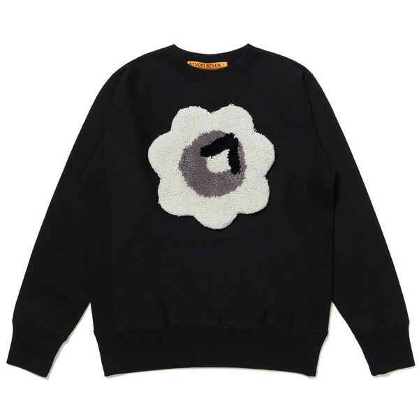 STUDIO SEVEN x MIYOSHI RUG Sweat 詳細画像 Black 1