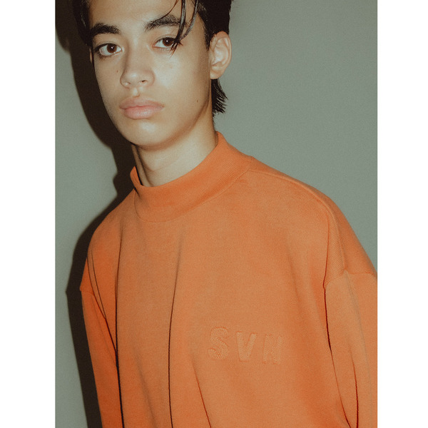 SVN Mockneck Knit 詳細画像 Orange 17