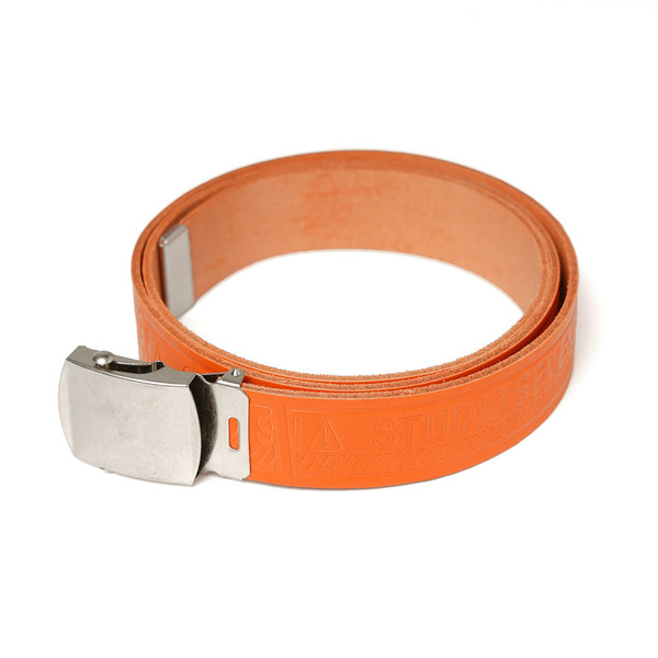 The 7th Day Leather Belt 詳細画像 Orange 1