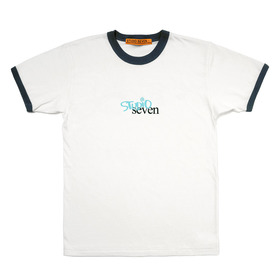 Handdrawing Logo Ringer Tee