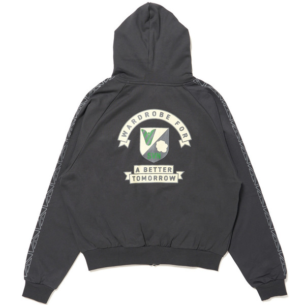 Emblem Zip Hoodie 詳細画像 C.Grey 11