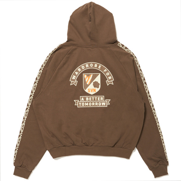 Emblem Zip Hoodie 詳細画像 C.Grey 12